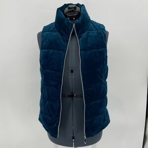 ZeroXposur Teal Quilted PUFFER Vest WOMENS SIZE M